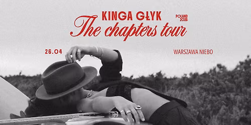 Kinga G\u0142yk THE CHAPTERS TOUR 2026 Warszawa