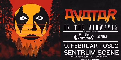 Avatar \/ Sentrum Scene - F\u00c5 BILLETTER IGJEN \/ Pres. av Live Nation