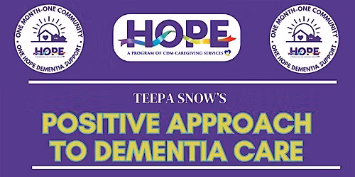 Teepa Snow's Positive Approach to Dementia Care - Presented by Mike Davis