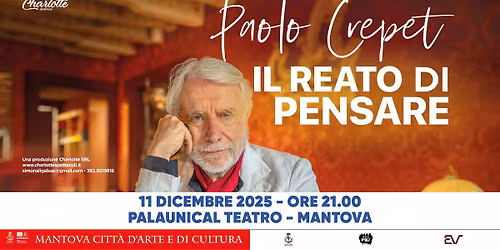 Paolo Crepet "Il reato di pensare" @ PalaUnical Mantova - 11 dicembre 205