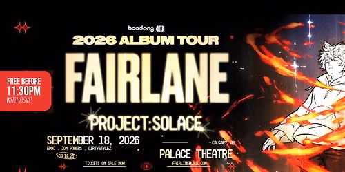 Fairlane - Free before 11:30pm w\/ RSVP