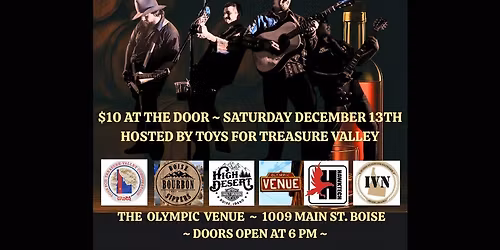 Rhythm & Rye - Toys for Tots Benefit Concert & Whiskey Auction