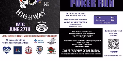 Jester's Highway MC: 7th Annual Poker Run