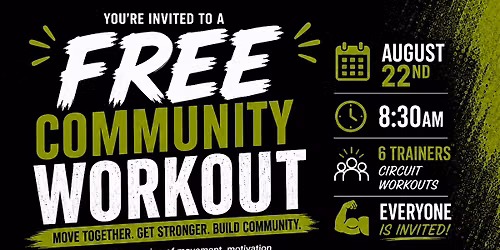 FREE COMMUNITY WORKOUT