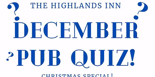 DECEMBER QUIZ NIGHT! Christmas Special \ud83c\udf84 