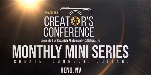 Creator's Conference Monthly Mini | DECEMBER (Set & Lighting)