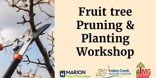 Fruit Tree Pruning & Planting Hands-on Workshop