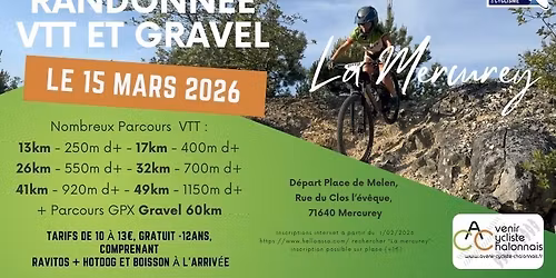 Rando VTT & Gravel la Mercurey