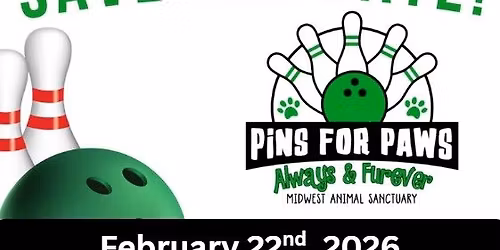 Pins for Paws bowling fundraiser