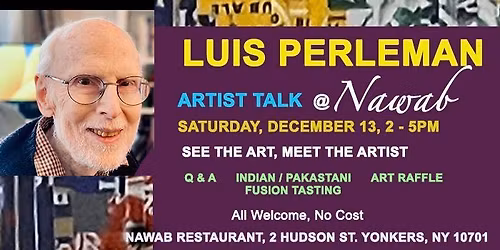 Artist Talk with Luis Perelman