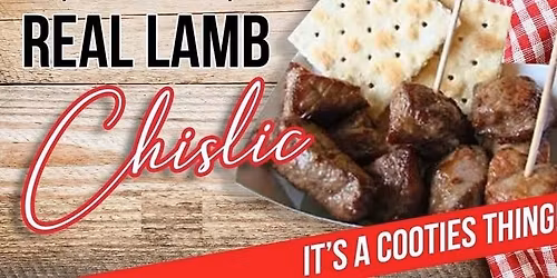 COOTIES CHISLIC - OPEN TO THE PUBLIC