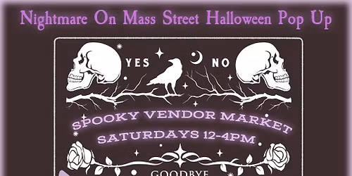 Nightmare On Mass Street Saturday Vendor Market at Lucia