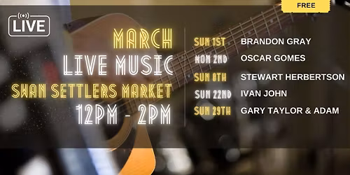 Live Music with Brandon Gray