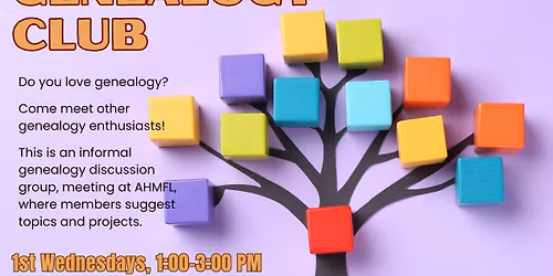 Genealogy Club - Adults