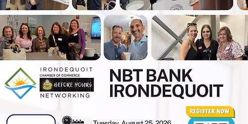 Before Hours Networking at NBT Bank (Irondequoit)