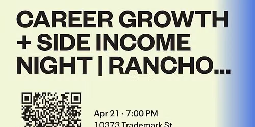 Career Growth + side income Night!
