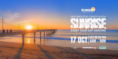 Sunset New Zealand presents: SUNRISE \u2014 Start Your Day Dancing