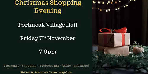 Christmas Shopping Evening