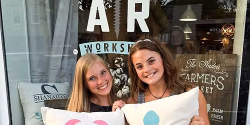 1 DAY SUMMER CAMP - Canvas Pillow