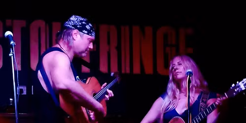 Sarah Larkham \/ El Hall 'Head to Head' songwriters in the round