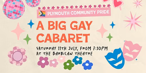 Plymouth Community Pride Present: A Big Gay Cabaret