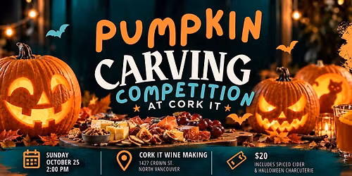 Cork It Pumpkin Carving Competition
