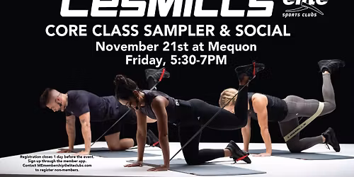 Les Mills Core Class Sampler & Social
