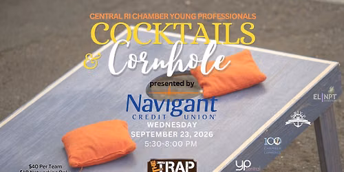 Young Professionals Cocktails & Cornhole presented by Navigant Credit Union [The Trap in EG]