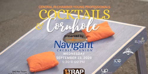 Young Professionals Cocktails & Cornhole presented by Navigant Credit Union [The Trap in EG]