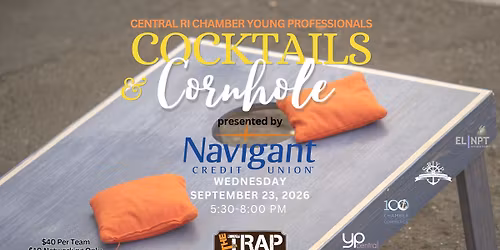 Young Professionals Cocktails & Cornhole presented by Navigant Credit Union [The Trap in EG]