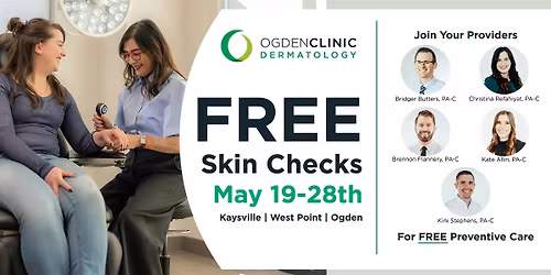 FREE Skin Cancer Checks in Ogden | Ogden Clinic