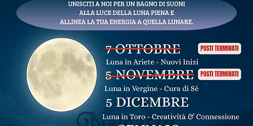 Bagno di Suoni alla Luna Piena