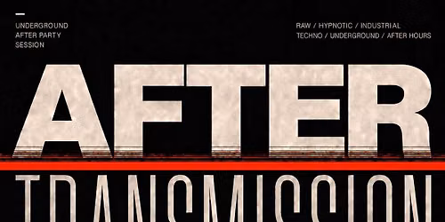 Sunset Transmission afterparty \ud83c\udfa7