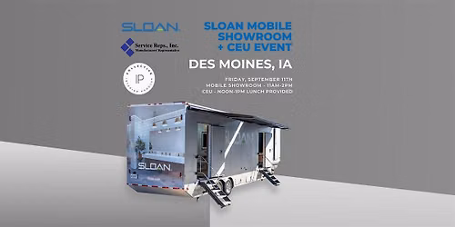 Sloan Mobile Showroom + CEU | Des Moines, IA