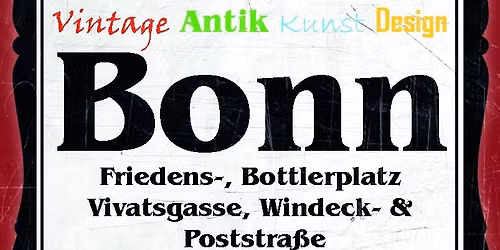 Antikmarkt Bonn - Vintage Antik Kunst Design