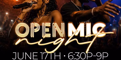Open Mic Night - Black Music Month Collective