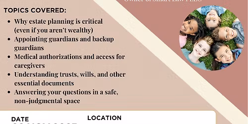 BECAUSE YOU LOVE THEM: An Estate Planning Workshop for Parents