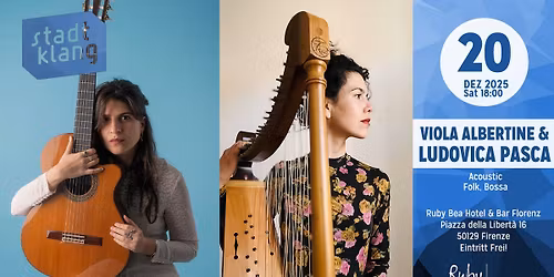 \u00abstadtklang\u00bb w\/ Ludovica Pasca & Viola Albertine | live @ Ruby Bea Hotel & Bar