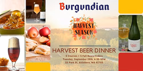 Bountiful Harvest 5-Course Beer & Cider Dinner