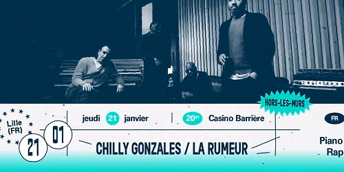 Chilly Gonzales et La Rumeur en concert
