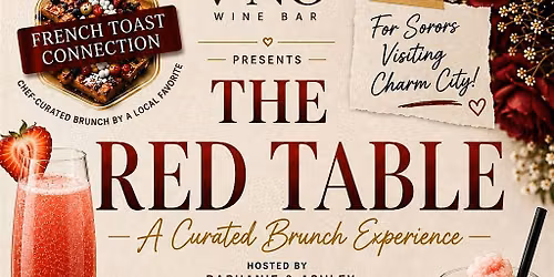 The Red Table- A Curated Brunch Experience