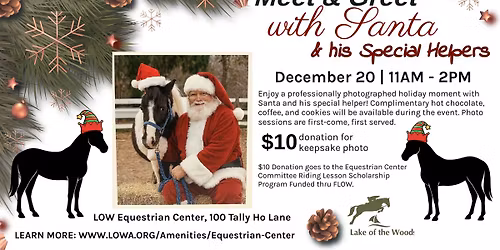 Santa + Pony Photo Sessions