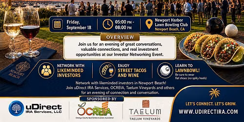 Investor Networking Mixer