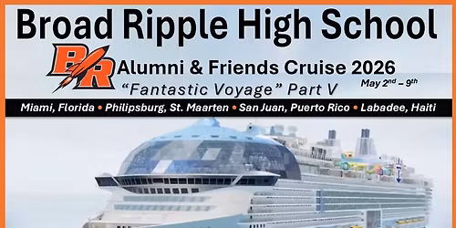 Broad Ripple High School Alumni and Friends Cruise