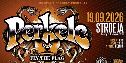 PERKELE live in Sofia - 19.09.2026