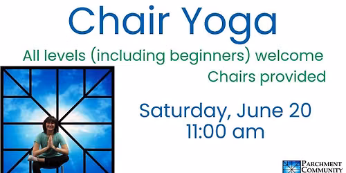 Chair Yoga with Alla for Adults and T(w)eens Ages 12+