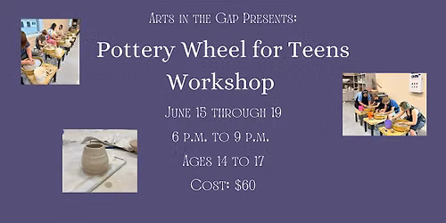 Pottery Wheel for Teens Workshop