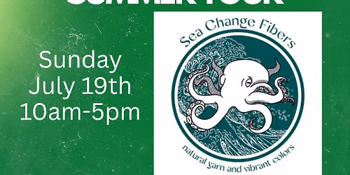 Yarn Adventure Summer Tour - Sea Change Fibers