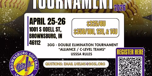 BGSLL Diamond Days Tournament