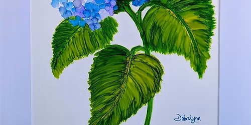 Workshop | Happy Hydrangeas in Alcohol Ink